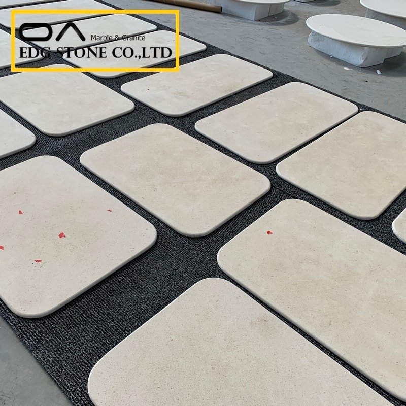 limestone fossil countertop