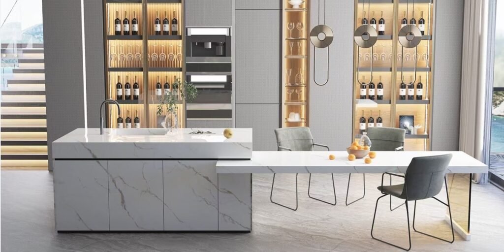 sintered stone countertop factory installation service
