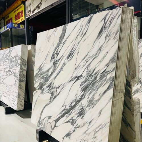 Arabescato white marble