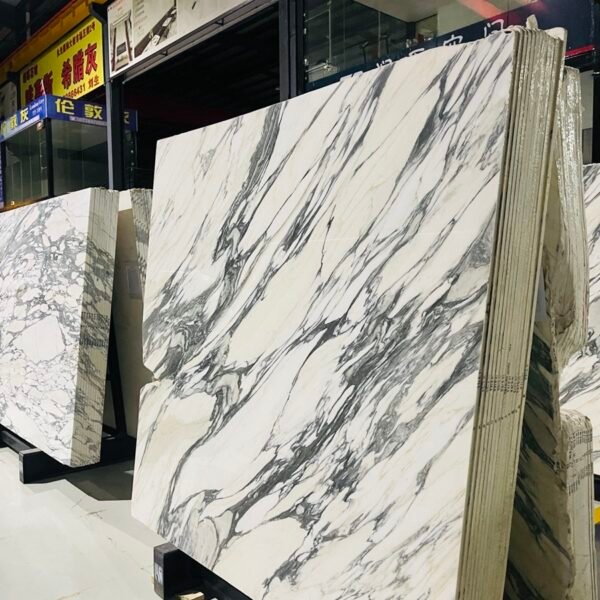 Arabescato white marble