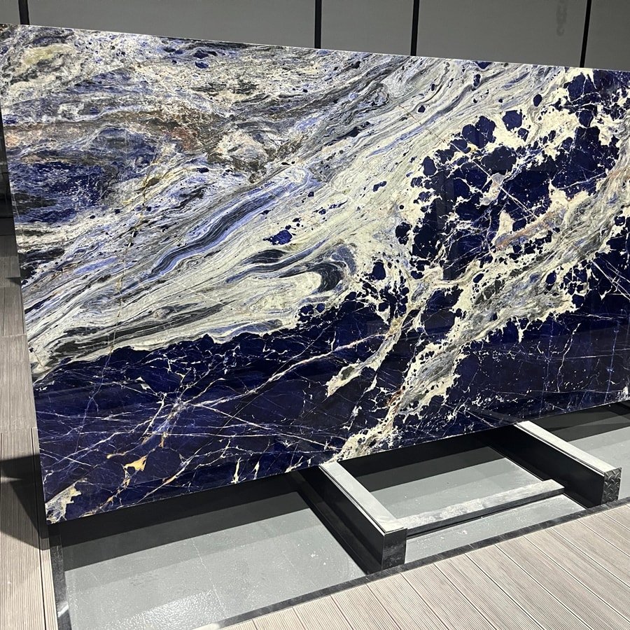Azul Bahia Quartzite slabs