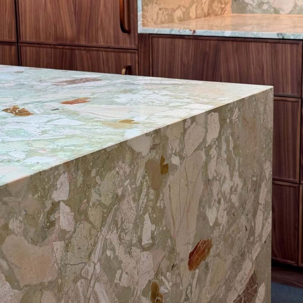 Breccia Botticelli marble slab manufacturer