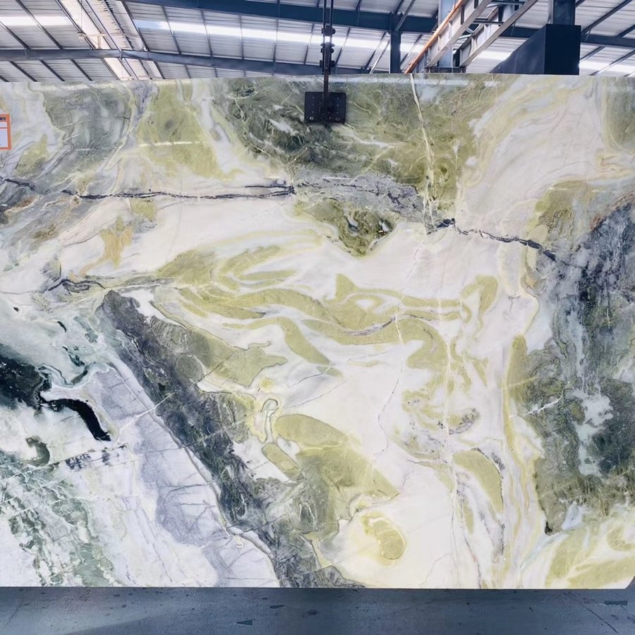 Buy Dreaming Green marble slabs wholesale from factory