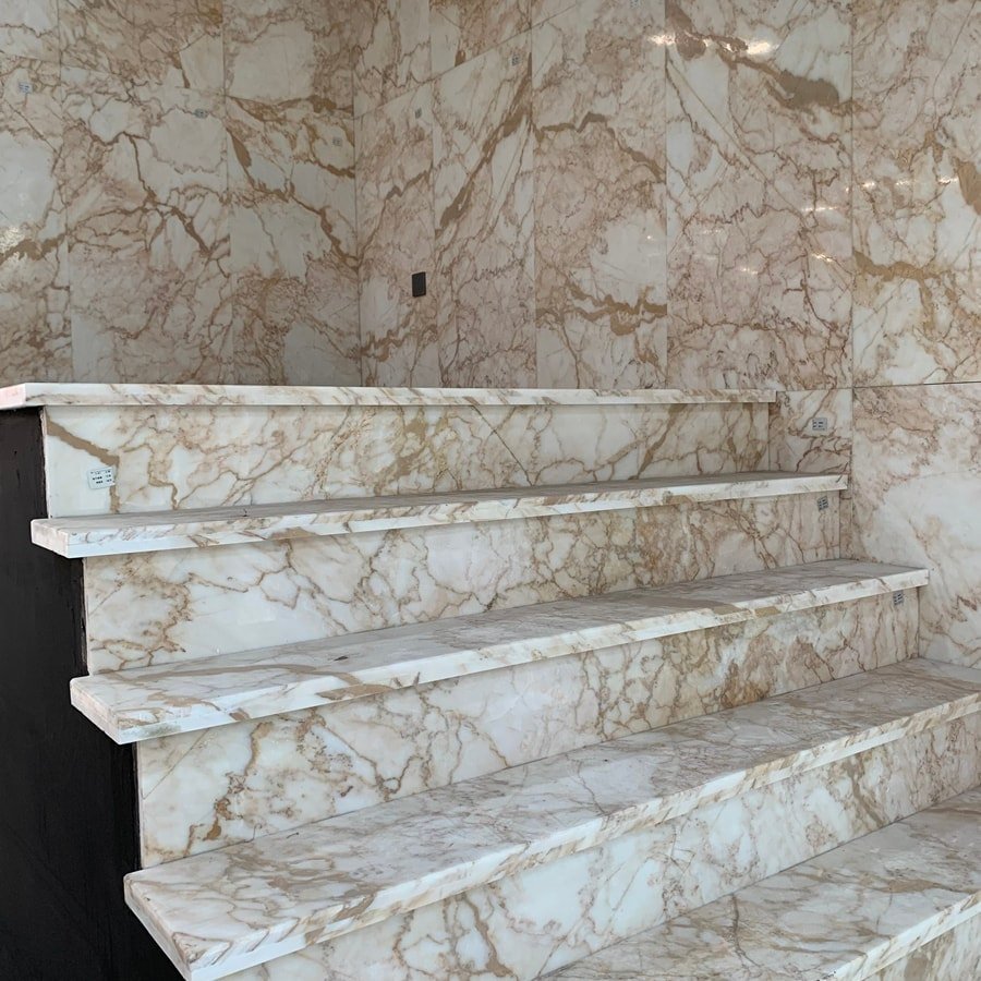 Bvlgari Gold Marble Polished Slab Wholesale