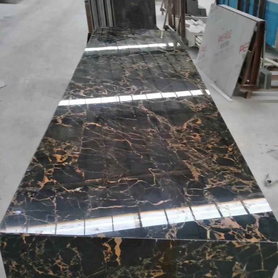 China Nero Portoro Marble Countertops