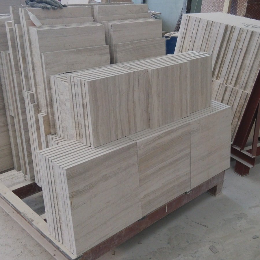 China Wooden Grain Grey Wood Vein Marble Supplier
