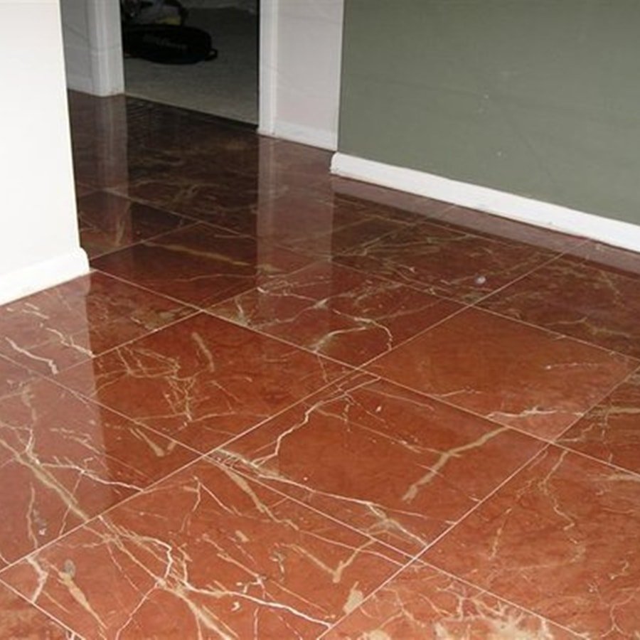 Coral Red Marble Tiles
