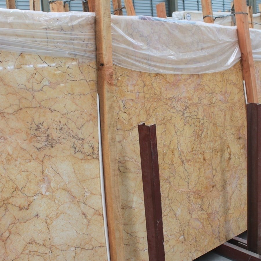 Crema Valencia Marble Slabs