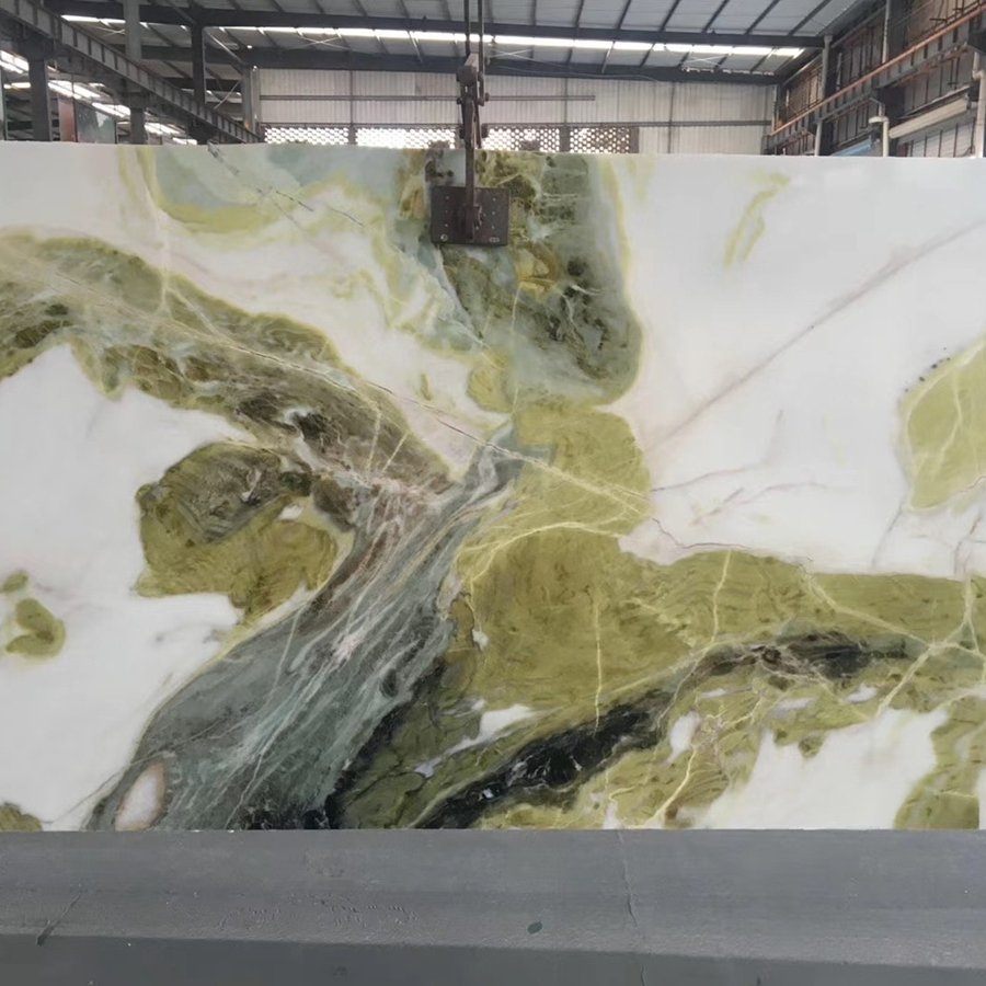 Dreaming Green polished marble countertops wholesale supplier