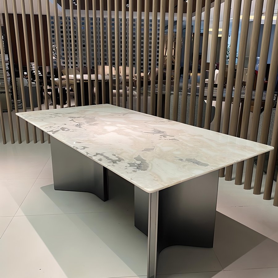 Fendi White Marble Dining Table Factory