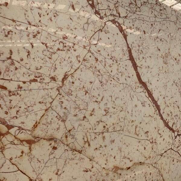 Ivory Red Marble