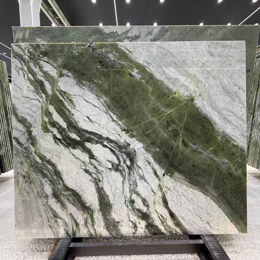Ming Green marble slab manufacturer China