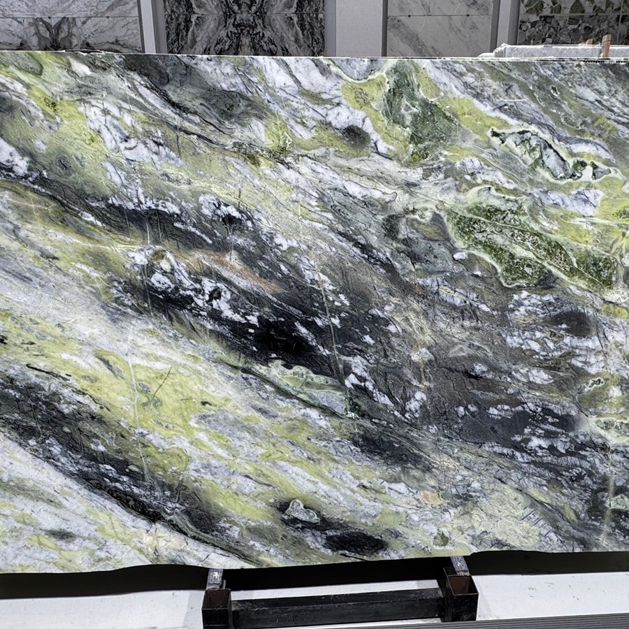 Prague green marble tiles manufacturer wholesale
