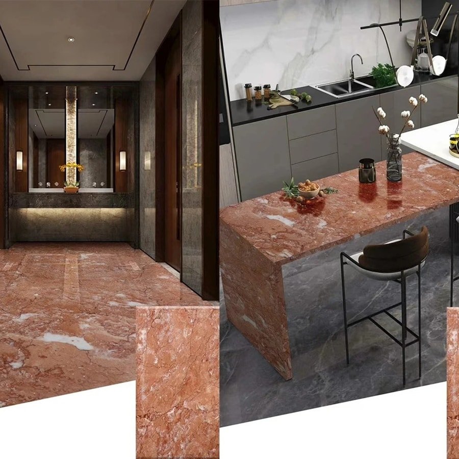 Tea Rose Marble