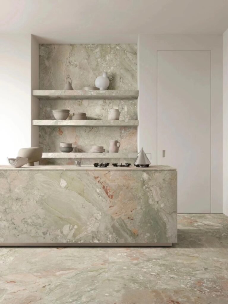 Monet's Garden Marble Slabs (2)