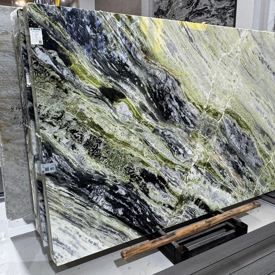 buy Prague Green marble slabs wholesale factory price