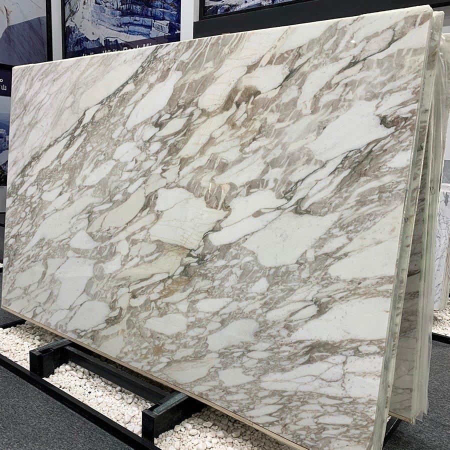 calacatta gold royal honed marble