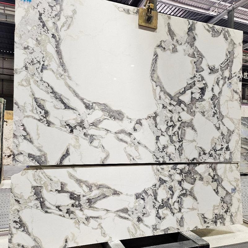 fendi white marble slabs