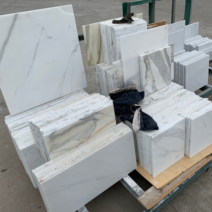 marble large format tiles