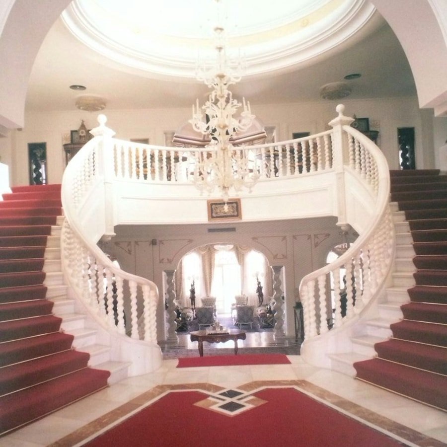 bianco ibiza marble stairs