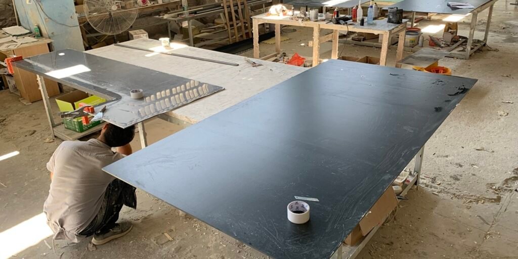 sintered stone repair scratch removal