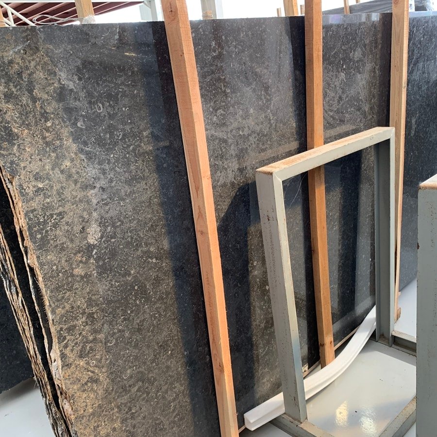 Blue Gray Marble Slab