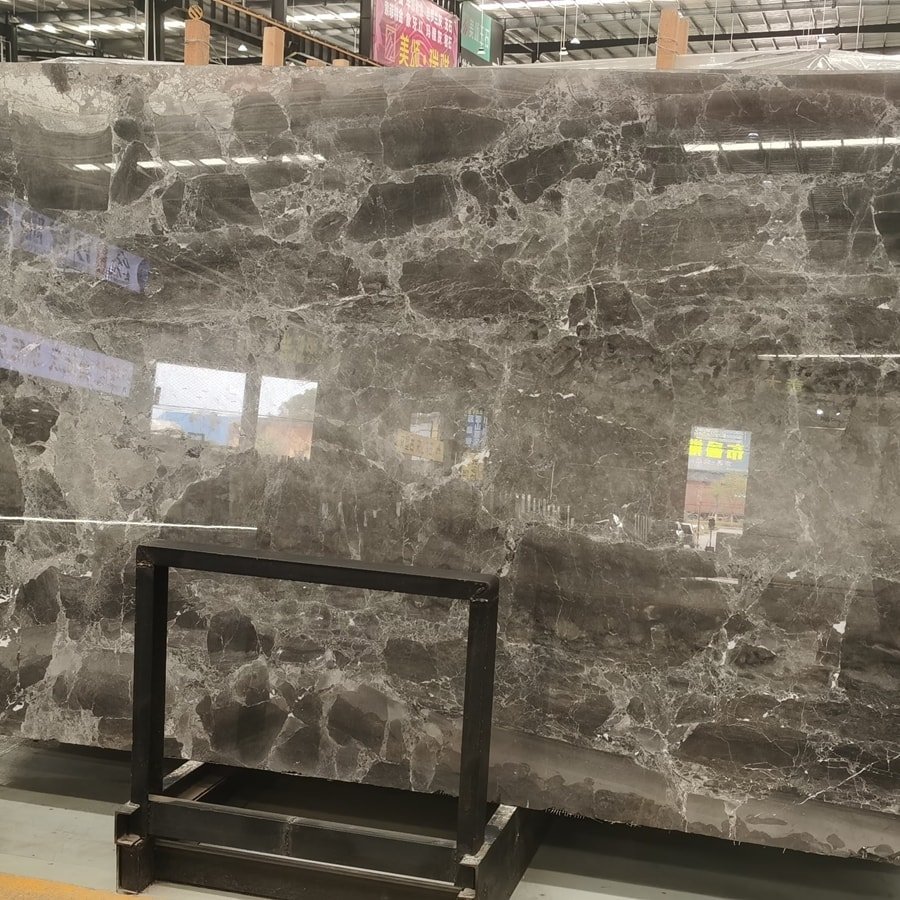 Bubble Grey Marble Slabs
