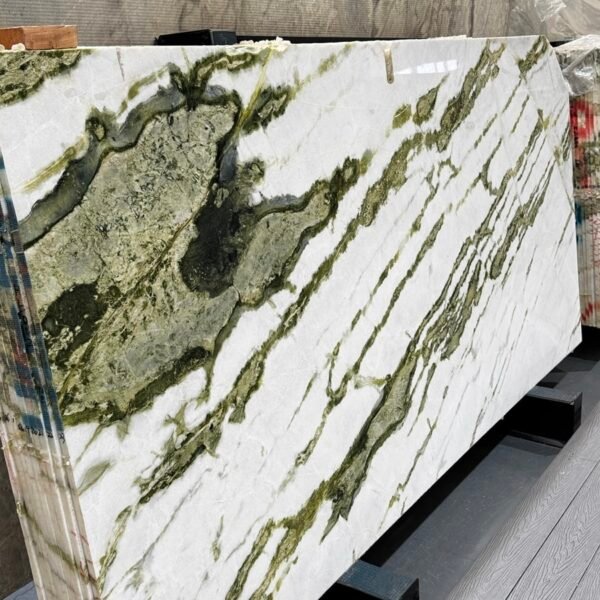 China Calacatta Verde Green Marble