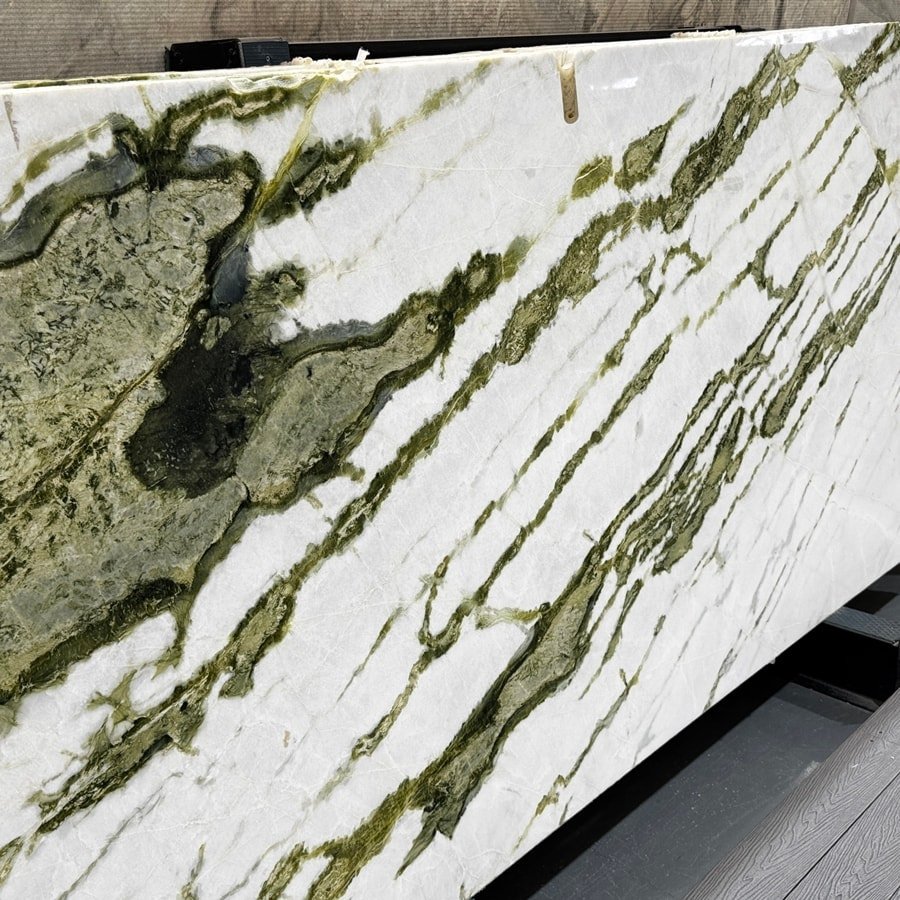 China Calacatta Verde Green Marble Slabs