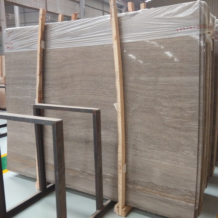 Coffee Wood Marble Slab