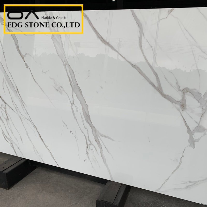 White Nano Crystallized Glass Stone Slabs Panels Manufacturer