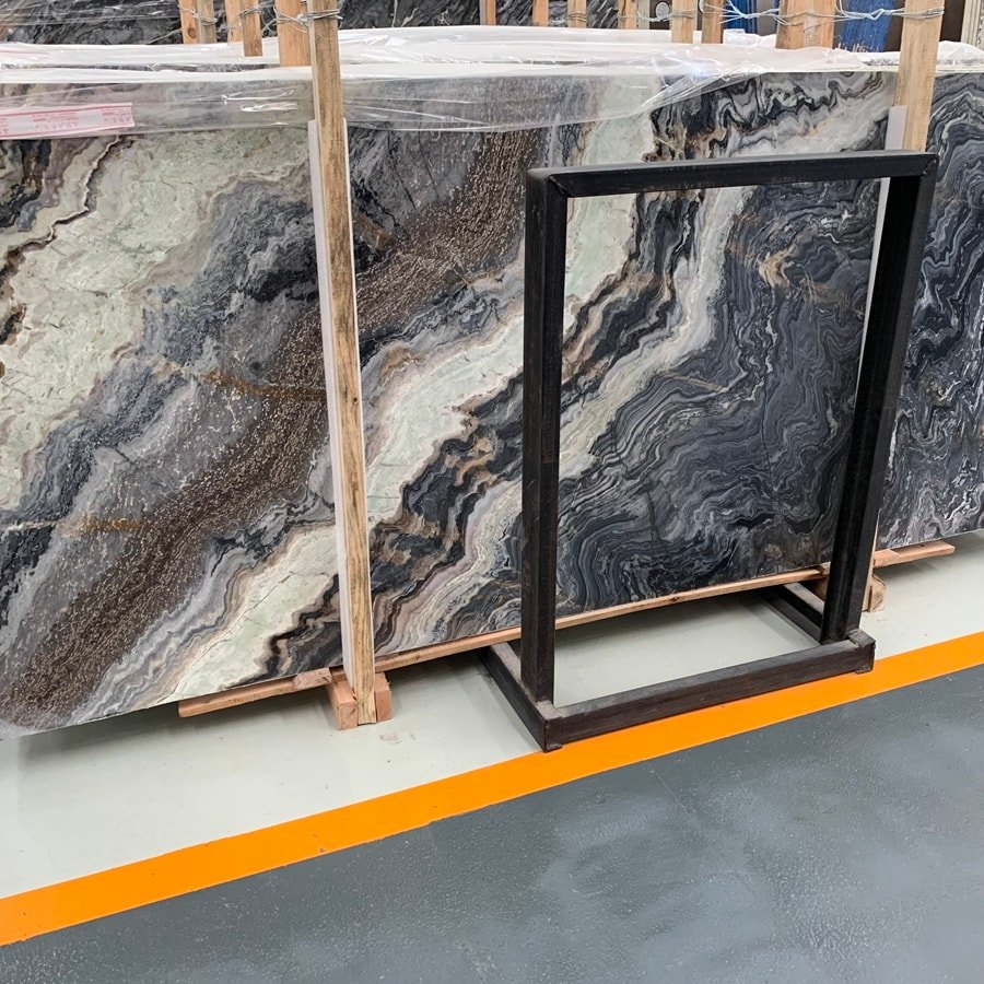 Marrone Breccia Marble Slabs