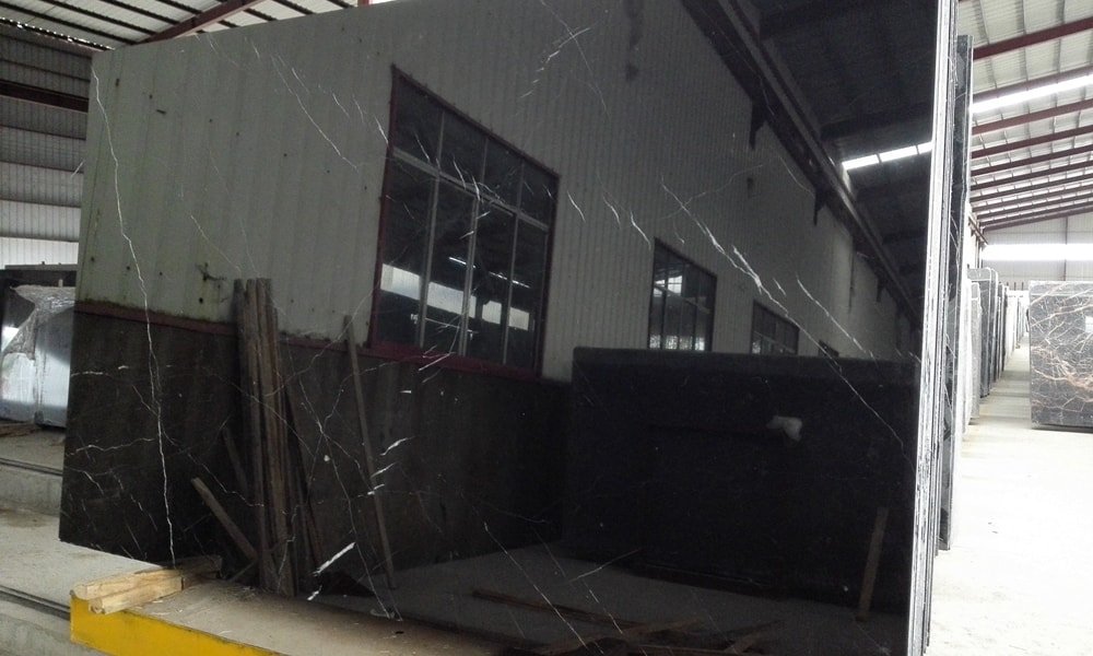Nero Marquina black marble