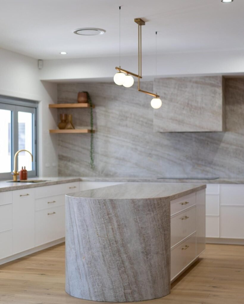 Perla Venata quartzite bookmatched supplier factory
