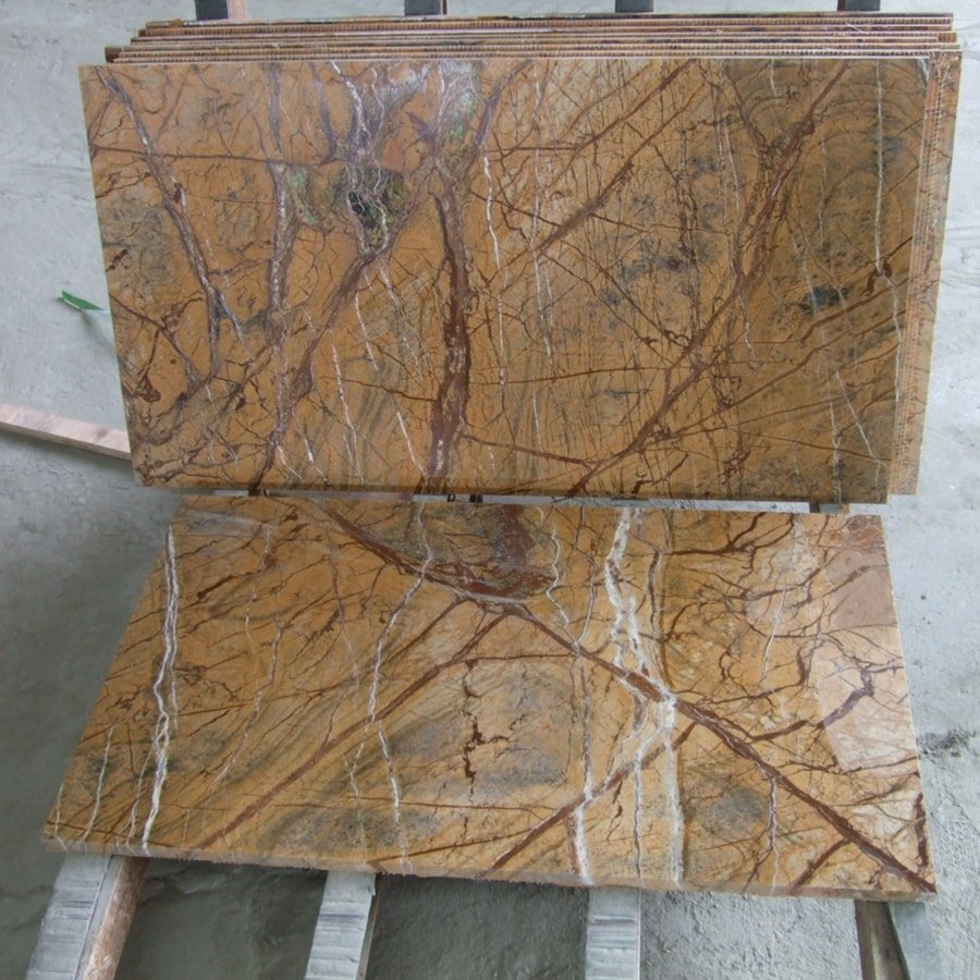 Rainforest Brown Marble Tiles
