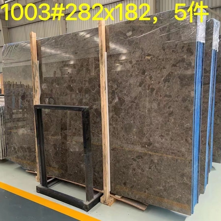 Savannah Grey Marble Slabs