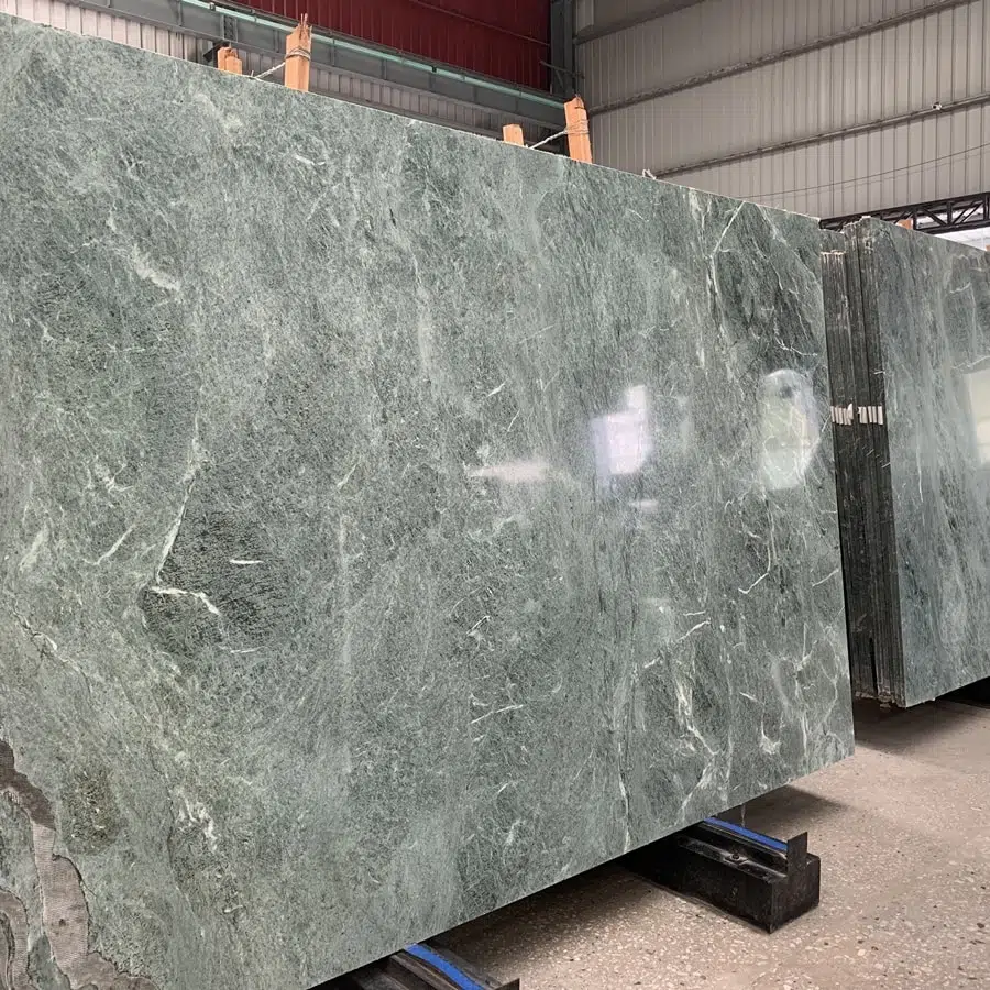 Snowflake Green Marble Slabs