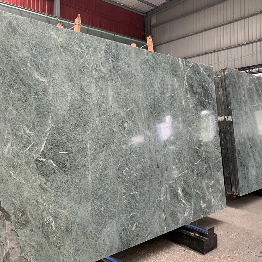 Snowflake Green Marble