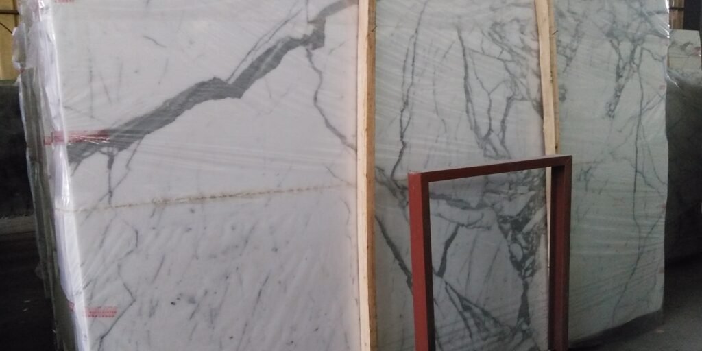 Statuary white marble