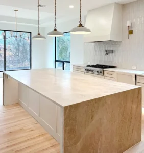 Taj Mahal quartzite countertops