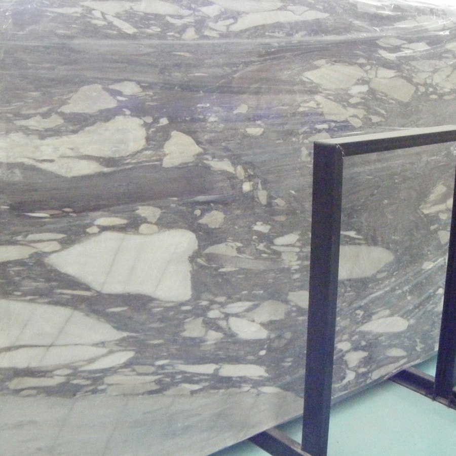 Violet Brown Marble Slab