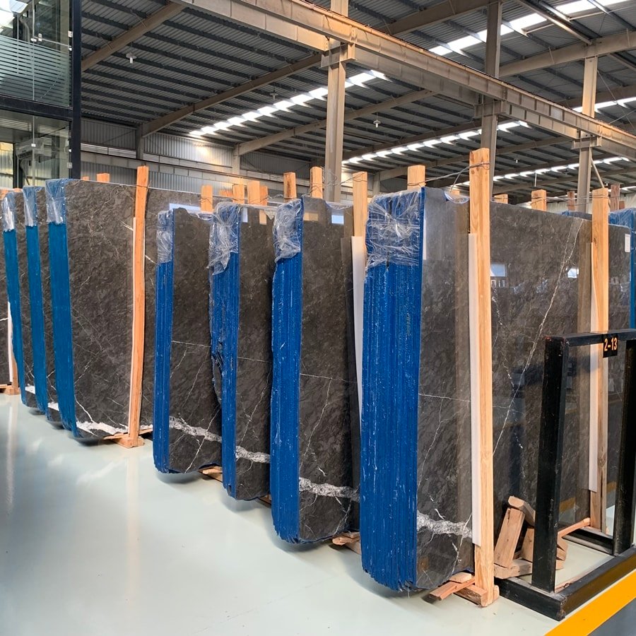 Wyndham Grey Marble Slabs