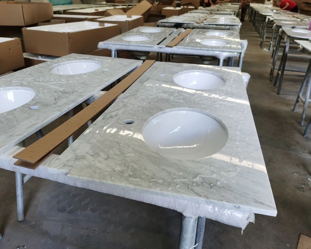 marble vanity tops
