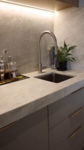 Taj Mahal quartzite bathroom