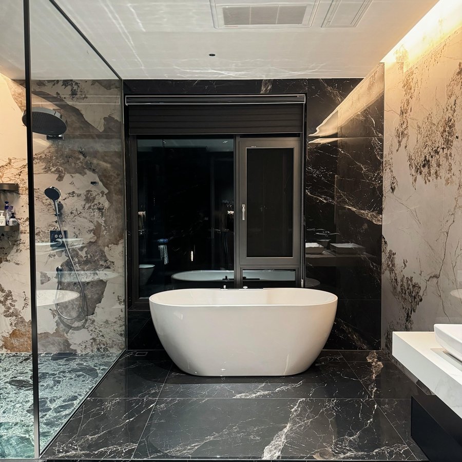 stone shower tray