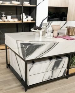 panda white marble origin