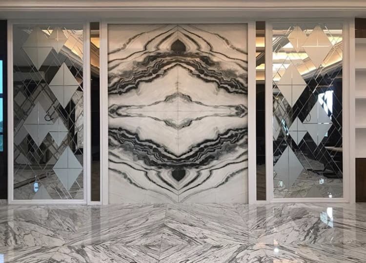 panda white marble texture