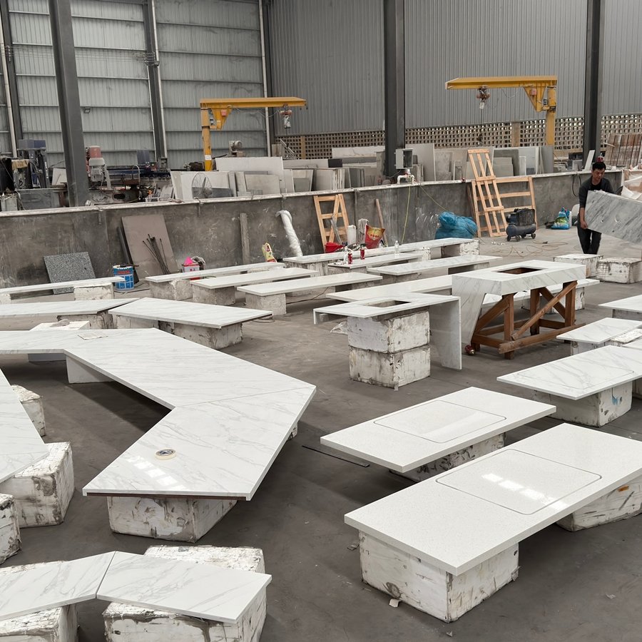 quartz countertop lead time for builders bulk order manufacturer