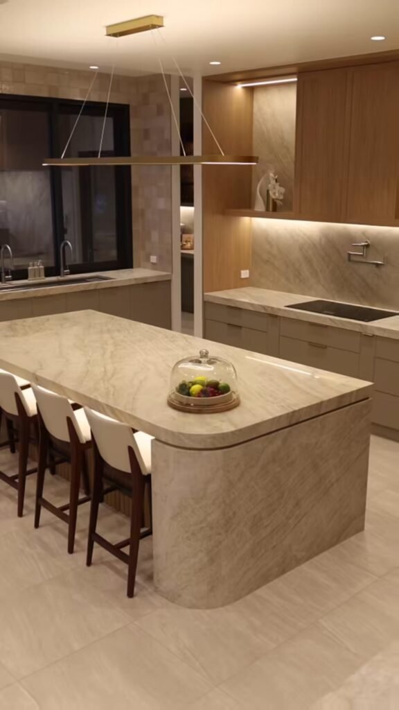 taj mahal quartzite kitchen pictures