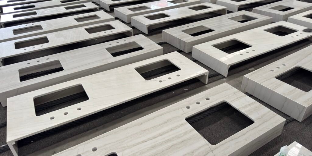 white quartzite countertops manufacturer factory wholesale
